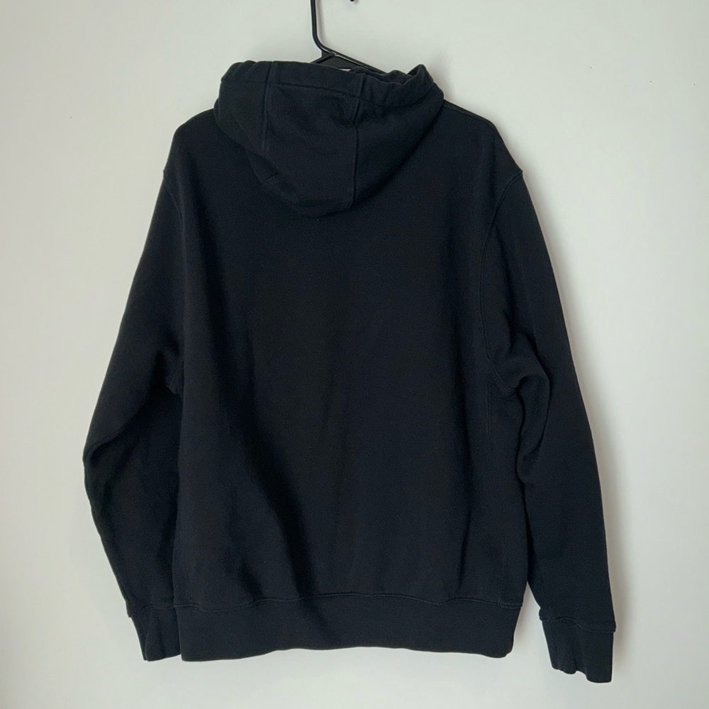 Nike Gnome Frog Mushrooms Large Black and Pink Hoodie - Picture 2 of 2